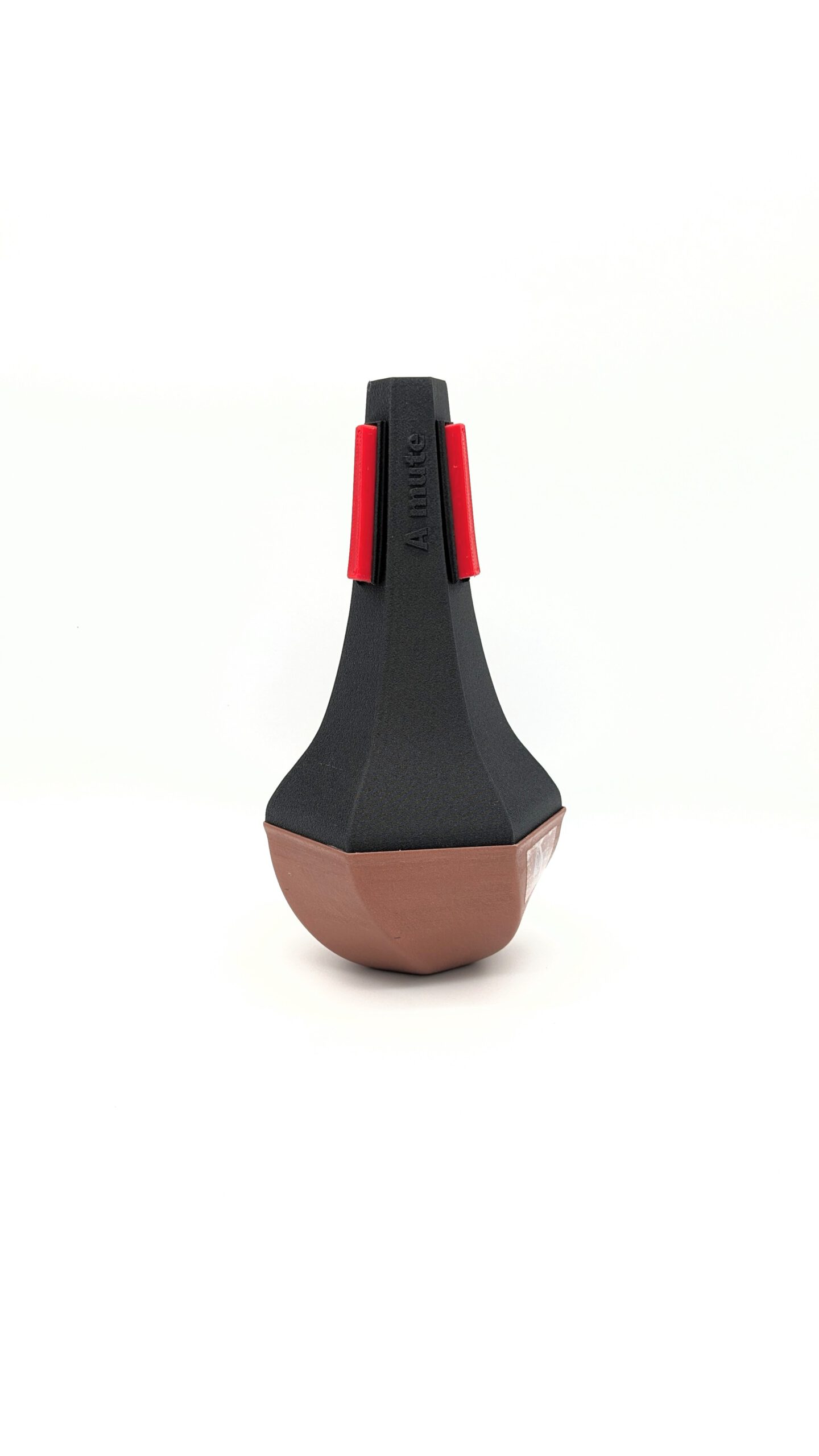 Trompetendämpfer Copper Straight M1 in Vorderansicht – A-Mute Dämpfer für Trompete mit warmer Metallklangfarbe und präziser Ansprache