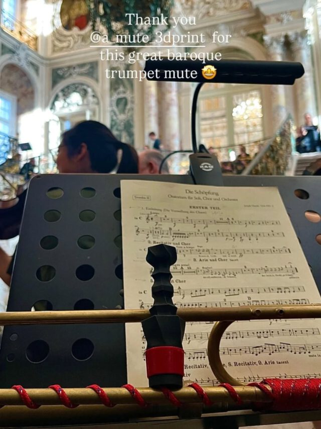 #a_mute #trumpetlife #trumpet #baroquetrumpet #trompete